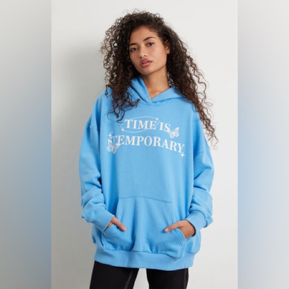 Pacsun time is temporary hoodie